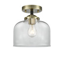 Semi-Flush Mts. Glass Down by Innovations ( 405 | 284-1C-BAB-G72 Nouveau ) 