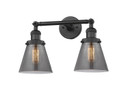 Bathroom Fixtures Two Lights by Innovations ( 405 | 208-BK-G63-LED Franklin Restoration ) 