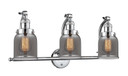 Bathroom Fixtures Three Lights by Innovations ( 405 | 515-3W-PC-G53 Franklin Restoration ) 