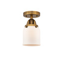 Semi-Flush Mts. Glass Down by Innovations ( 405 | 288-1C-BB-G51 Nouveau 2 ) 