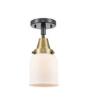Semi-Flush Mts. Glass Down by Innovations ( 405 | 447-1C-BAB-G51-LED Caden ) 