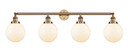Bathroom Fixtures Four Lights by Innovations ( 405 | 215-BB-G201-8 Franklin Restoration ) 