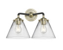 Bathroom Fixtures Two Lights by Innovations ( 405 | 284-2W-BAB-G42-LED Nouveau ) 