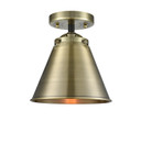 Semi-Flush Mts. Glass Down by Innovations ( 405 | 284-1C-BAB-M13-AB Nouveau ) 