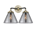 Bathroom Fixtures Two Lights by Innovations ( 405 | 284-2W-BAB-G43-LED Nouveau ) 