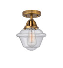 Semi-Flush Mts. Glass Down by Innovations ( 405 | 288-1C-BB-G534 Nouveau 2 ) 