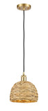 Mini Pendants Glass Down by Innovations ( 405 | 516-1P-SG-RBD-8-NAT Ballston ) 