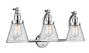 Bathroom Fixtures Three Lights by Innovations ( 405 | 515-3W-PC-G62-LED Franklin Restoration ) 