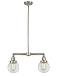Linear/Island 2 Light Bar by Innovations ( 405 | 209-SN-G202-6-LED Franklin Restoration ) 