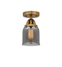 Semi-Flush Mts. Glass Down by Innovations ( 405 | 288-1C-BB-G53-LED Nouveau 2 ) 