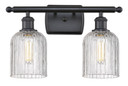 Bathroom Fixtures Two Lights by Innovations ( 405 | 516-2W-BK-G559-5CL Ballston ) 