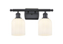 Bathroom Fixtures Two Lights by Innovations ( 405 | 516-2W-BK-G559-5GWH Ballston ) 