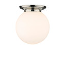 Flush Mounts Glass Down by Innovations ( 405 | 221-1F-PN-G201-14 Essex ) 