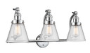 Bathroom Fixtures Three Lights by Innovations ( 405 | 515-3W-PC-G64-LED Franklin Restoration ) 