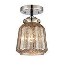 Semi-Flush Mts. Glass Down by Innovations ( 405 | 284-1C-BPN-G146 Nouveau ) 