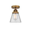 Semi-Flush Mts. Glass Down by Innovations ( 405 | 288-1C-BB-G62 Nouveau 2 ) 