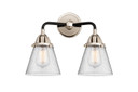 Bathroom Fixtures Two Lights by Innovations ( 405 | 288-2W-BPN-G64 Nouveau 2 ) 