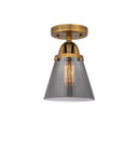 Semi-Flush Mts. Glass Down by Innovations ( 405 | 288-1C-BB-G63 Nouveau 2 ) 
