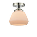 Semi-Flush Mts. Glass Down by Innovations ( 405 | 284-1C-BPN-G171-LED Nouveau ) 