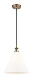 Pendants Glass Down by Innovations ( 405 | 516-1P-BB-GBC-121 Ballston ) 