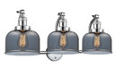 Bathroom Fixtures Three Lights by Innovations ( 405 | 515-3W-PC-G73-LED Franklin Restoration ) 