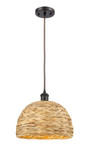 Pendants Glass Down by Innovations ( 405 | 516-1P-OB-RBD-12-NAT Ballston ) 