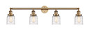 Bathroom Fixtures Four Lights by Innovations ( 405 | 215-BB-G513 Franklin Restoration ) 