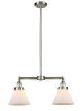 Mid. Chandeliers Glass Down by Innovations ( 405 | 209-SN-G41-LED Franklin Restoration ) 
