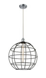 Pendants Open Frame by Innovations ( 405 | 516-1P-PC-CE-16-BK Ballston ) 