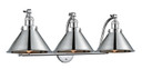 Bathroom Fixtures Three Lights by Innovations ( 405 | 515-3W-PC-M10-PC-LED Franklin Restoration ) 