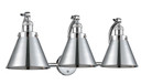 Bathroom Fixtures Three Lights by Innovations ( 405 | 515-3W-PC-M13-PC Franklin Restoration ) 