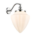 Sconces Single Glass by Innovations ( 405 | 515-1W-PC-G661-12 Franklin Restoration ) 