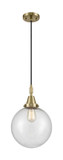 Mini Pendants Glass Down by Innovations ( 405 | 447-1P-AB-G204-10 Caden ) 