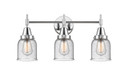 Bathroom Fixtures Three Lights by Innovations ( 405 | 447-3W-PC-G54-LED Caden ) 