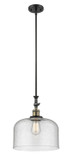 Pendants Glass Down by Innovations ( 405 | 206-BAB-G74-L-LED Franklin Restoration ) 