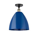 Semi-Flush Mts. Glass Down by Innovations ( 405 | 516-1C-BAB-MBD-12-BL Ballston ) 