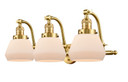Bathroom Fixtures Three Lights by Innovations ( 405 | 515-3W-SG-G171 Franklin Restoration ) 