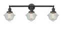 Bathroom Fixtures Three Lights by Innovations ( 405 | 205-BK-G534 Franklin Restoration ) 