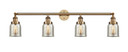 Bathroom Fixtures Four Lights by Innovations ( 405 | 215-BB-G58-LED Franklin Restoration ) 