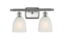 Bathroom Fixtures Two Lights by Innovations ( 405 | 516-2W-SN-G441 Ballston ) 
