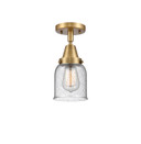 Semi-Flush Mts. Glass Down by Innovations ( 405 | 447-1C-BB-G54-LED Caden ) 