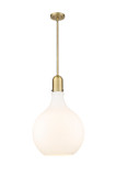 Pendants Glass Down by Innovations ( 405 | 492-1S-BB-G581-16-LED Auralume ) 