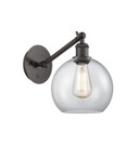 Sconces Single Glass by Innovations ( 405 | 317-1W-OB-G122-8 Ballston ) 