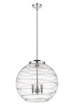 Pendants Sphere by Innovations ( 405 | 221-3S-PC-G1213-18-LED Ballston ) 