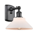 Sconces Single Glass by Innovations ( 405 | 516-1W-BK-G131-LED Ballston ) 