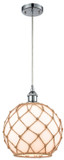 Pendants Glass Down by Innovations ( 405 | 516-1P-PC-G121-10RB-LED Ballston ) 