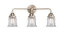 Bathroom Fixtures Three Lights by Innovations ( 405 | 288-3W-SN-G182S-LED Nouveau 2 ) 
