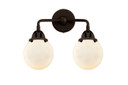 Bathroom Fixtures Two Lights by Innovations ( 405 | 288-2W-OB-G201-6 Nouveau 2 ) 