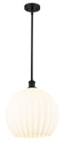 Pendants Sphere by Innovations ( 405 | 516-1S-BK-G1217-14WV Ballston ) 