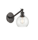 Sconces Single Glass by Innovations ( 405 | 317-1W-OB-G124-6-LED Ballston ) 